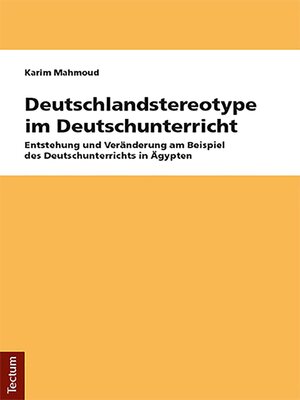 cover image of Deutschlandstereotype im Deutschunterricht